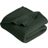 Starnstyle 300 TC All Season Solid/Plain Lightweight Polar Fleece Single Bed Blanket  Green Blanket SingleIV1