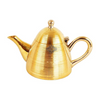 IndianArtVilla Handmade Brass Tea Pot Kettle | 50 ml  Capacity