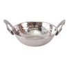 Indian Art Villa Steel Kadhai Wok with Steel Handle - 267 gms