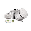 Pristine Tri Ply Induction Base Stainless Steel Multi Purpose Steamer Set with Idli Plates