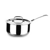 Crystal TriPro -Triply Stainless Steel Saucepan with Lid - 18 cm - 1200 gms