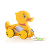 Zudo Pull Along Toddler Toy Pull Along Toy with Attractive Design Developmental Toy (Duck)