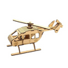 StonKraft Helicopter 3D Puzzle for 14 Years and Up Brown