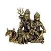 StonKraft Brass Shiva Parvati Ganesh Shiv Pariwar Family Idol Murti Statue