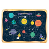 Webby Outer Space Solar System Wooden Jigsaw Puzzle Multicolour - 40 Pieces