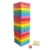 Webby for Adult's Wooden Colorful Building Blocks Educational Game Toy 48 Pieces