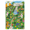 Webby Easter Celebration Illustration Wooden Jigsaw Puzzle For Kid, 1000 Pieces