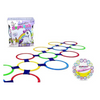 FunBlast Hopscotch Active Indoor Play with Rings Game for Kids Unicorn Hopscotch Game Educational