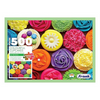 Frank Colourful Cupcakes 500 Piece Jigsaw Puzzle for 10+ Years and Adults Mental Boost - 33933