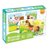 Frank Animal Friends (Set of 9) 2 Pcs Puzzle Early Learner Educational Toys and Games - 32901