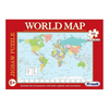 Frank World Map Puzzle (108 Pieces) Early Learner Giant Jigsaw Puzzle Educational Toys - 10165