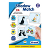 Frank Shadow Match (48 Pieces) 24 Self Correcting 2 Pcs Puzzle Fun & Educational Toys and Games -10113