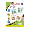 Frank Opposites –(48 Pieces) 24 Self-Correcting 2 Pcs Puzzle Educational Toys and Games - 10303