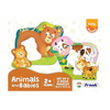 Frank Animals and Babies (Set of 6) 2 Pcs Puzzle Early Learner Educational Toys and Games - 32902