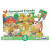 Frank Farmyard Friends Floor Puzzle (15 Pieces) Fun & Educational Toy for Focus and Memory - 15207