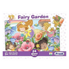 Frank Fairy Garden Giant Floor Jigsaw Puzzle (24 Cardboard Pieces) for Focus and Memory - 15309