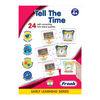 Frank Tell The Time – (48 Pieces) 24 Self-Correcting 2 Pcs Puzzle Educational Toys and Games- 10127