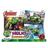 Frank Marvel Avengers Puzzles The Incredible Hulk 48 Pieces 3 in 1 Jigsaw Puzzle for Kids - 90156