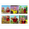 TodFod Wooden Jigsaw Puzzles Toy for Kids & Children Motu Patlu 54 Pieces 6 in 1 Jigsaw Puzzles