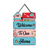 Angel Infinte Welcome To Our Home Quote Wooden Wall Hanging For Home Decor (Design5)