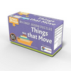 Popcorn Games & Puzzles Things That Move 3 Piece Puzzles 6 In A Box & Transport Activity Book