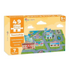 Popcorn Games & Puzzles 49 Piece Puzzle 49 Piece Kid Jigsaw Puzzle Featuring The Township