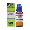 SBL Homeopathy Plumbum Metallicum Dilution