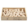 Skillofun Wooden Capital ABC Cutout Block (A-Z) Multi Color