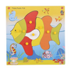 Skillofun Wooden Theme Puzzle Standard Fish Knobs Multi Color