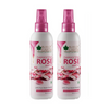 Bliss of Earth Pure Damascena Rose Water - 100 ml (Pack of 2)