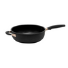 Meyer Accent Series Hard Anodized + Non-stick Chef's Pan 4.5 Liters Matte Black