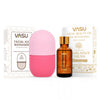 Vasu Facial Ice Massager For Face With Facial Beauty Oil Enriched With Kumkumadi Tailam - Ice Cube Roller - 50 ml