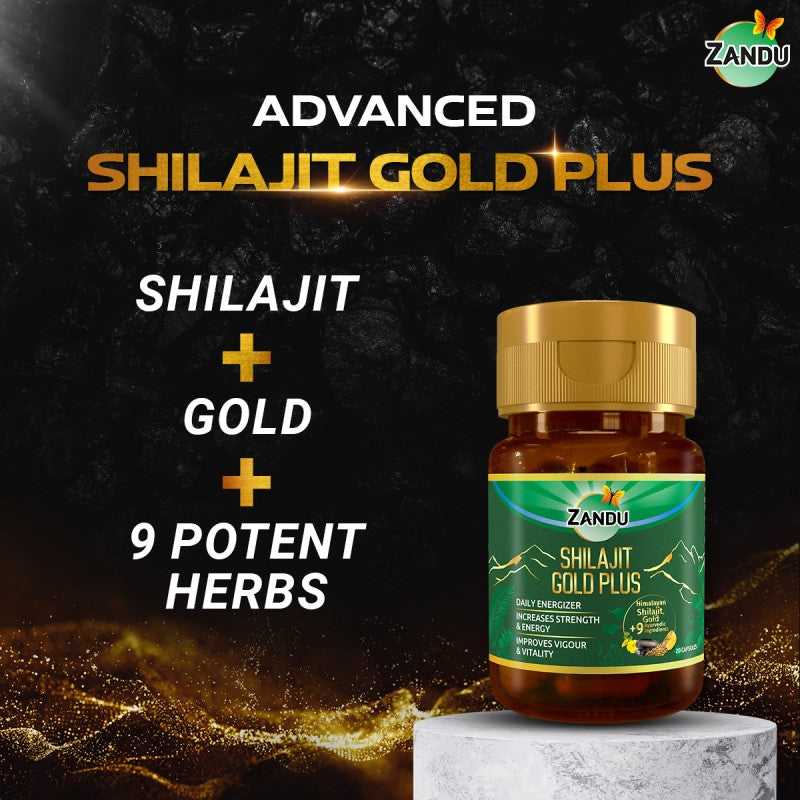 Zandu Shilajit Gold Plus Capsule