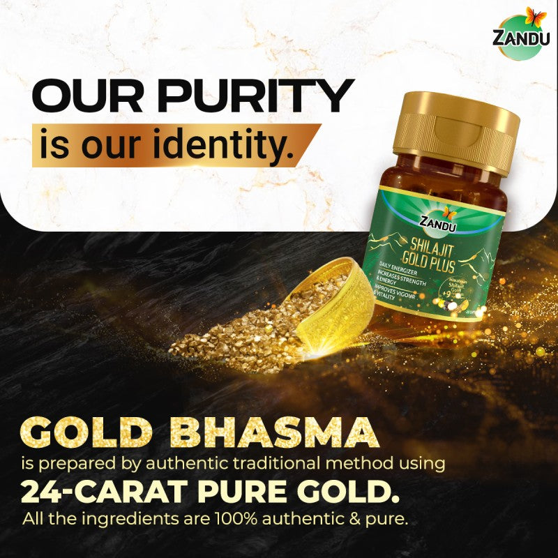 Zandu Shilajit Gold Plus Capsule