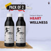 Zero Block X - Ayurvedic Concoction for Heart Health & Wellness - 500 ml (pack of 2)