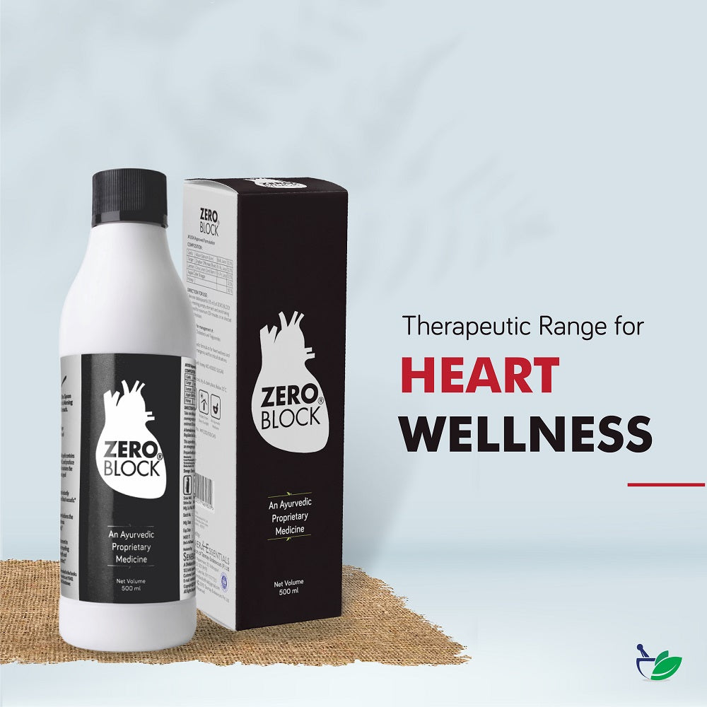 Zero Block Ayurvedic Mixture Syrup for Heart - 500 ml - Swadesii