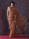 Tikhi Imli Embellished Sequinned shimmer net saree with sequence embroidery