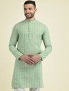 Anouk Mandarin Collar Kurta with Pyjamas