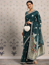House of Pataudi Ethnic Motifs Zari Organza Saree