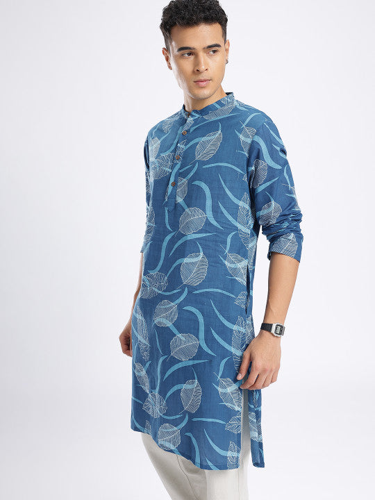 Anouk Rustic Floral Printed Kurta