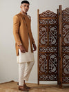 Vastramay Men Embroidered Detail Indowestern Kurta And Pant Set