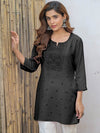 House of Pataudi Embroidered Straight Kurta