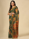 Satrani Floral Printed Brasso Saree