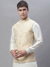 Anouk Men Woven Design Satin Jackets