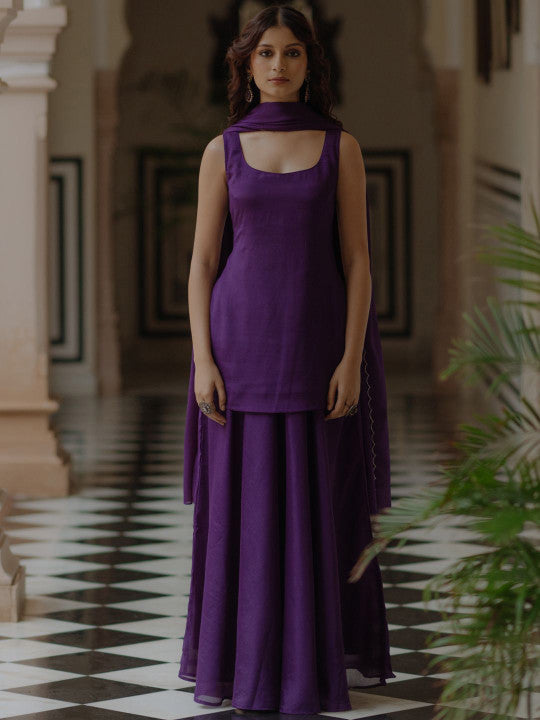 anayna Women Regular Kurta with Skirt & With Dupatta