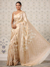 House of Pataudi Woven Design Zari Silk Blend Banarasi Saree
