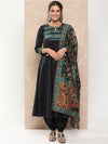 Anayna Women Ethnic Motifs Printed Anarkali Kurta with Trousers & Dupatta