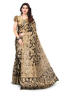 Fabmora Floral Printed Poly Chiffon Saree