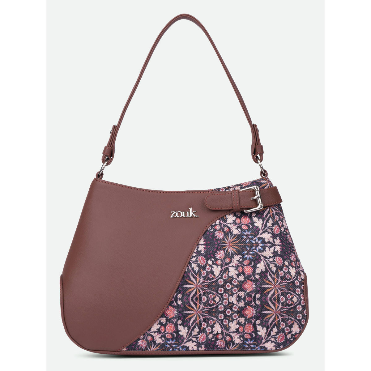 Zouk Women Multi-Color Kashmir Blooms Ira Handbag