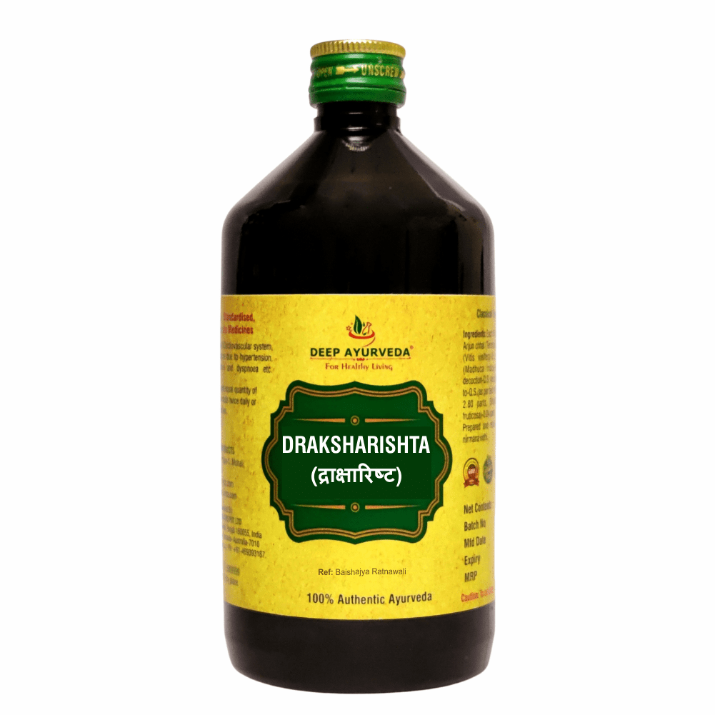 Deep Ayurveda Draksharishtam 450 ml Swadesii